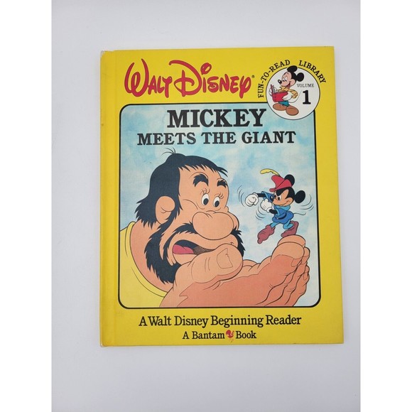 Lot of 4 Vtg Walt Disney Fun-To-Read books #1, 2, 5, 19 Pooh Mickey Thumper Road - Picture 6 of 12